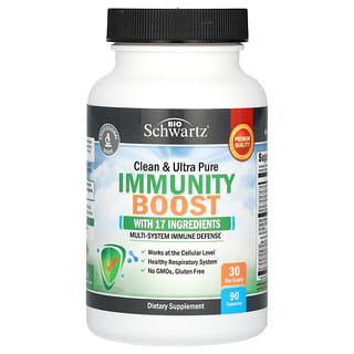 BioSchwartz, Refuerzo inmunitario limpio y ultrapuro, 90 capsulas
