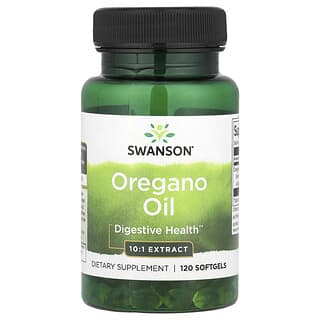 Swanson, Aceite de oregano, 120 capsulas blandas