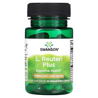Swanson, L. Reuteri Plus`` 30 capsulas vegetales EMBO AP