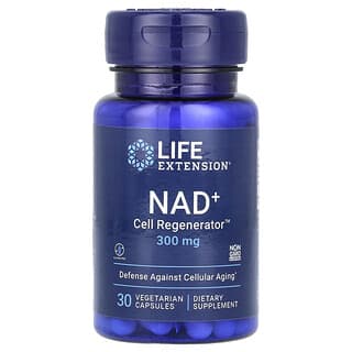 Life Extension, NAD+ Cell Regenerator, 300 mg, 30 capsulas vegetales
