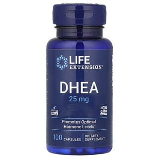 Life Extension, DHEA, 25 mg, 100 capsulas