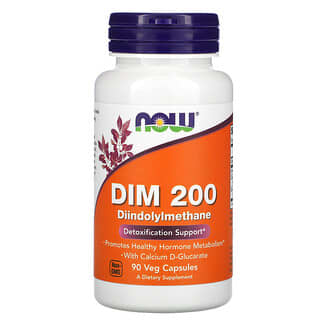 NOW Foods, DIM 200, 90 capsulas vegetales