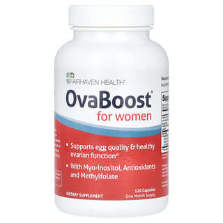 Fairhaven Health, OvaBoost para mujeres, 120 capsulas