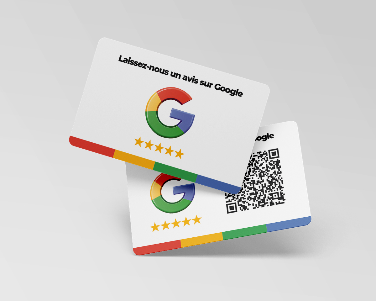 Carte NFC demande d'avis (personnalisée) 