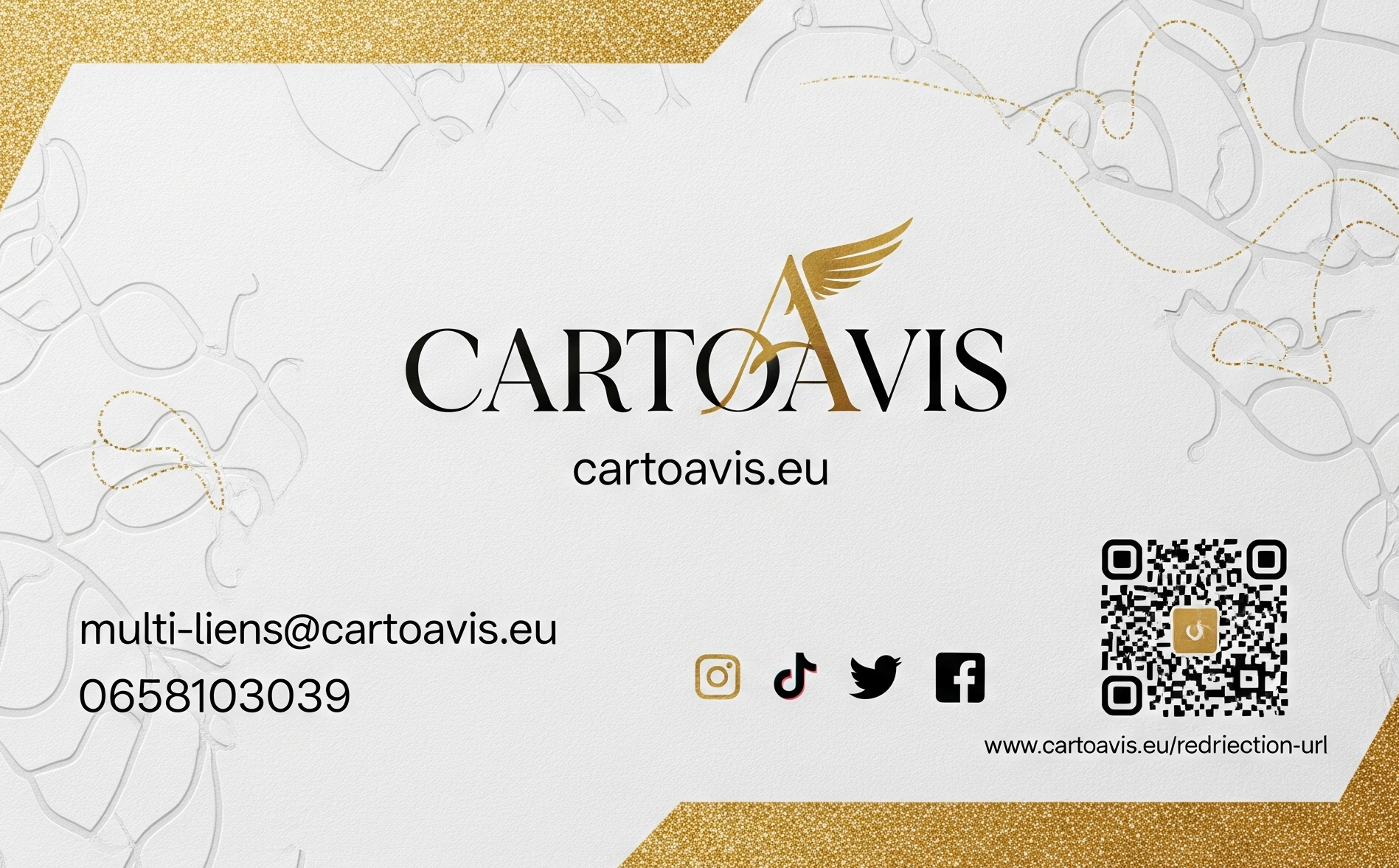 Carte de visite numérique pour entreprise