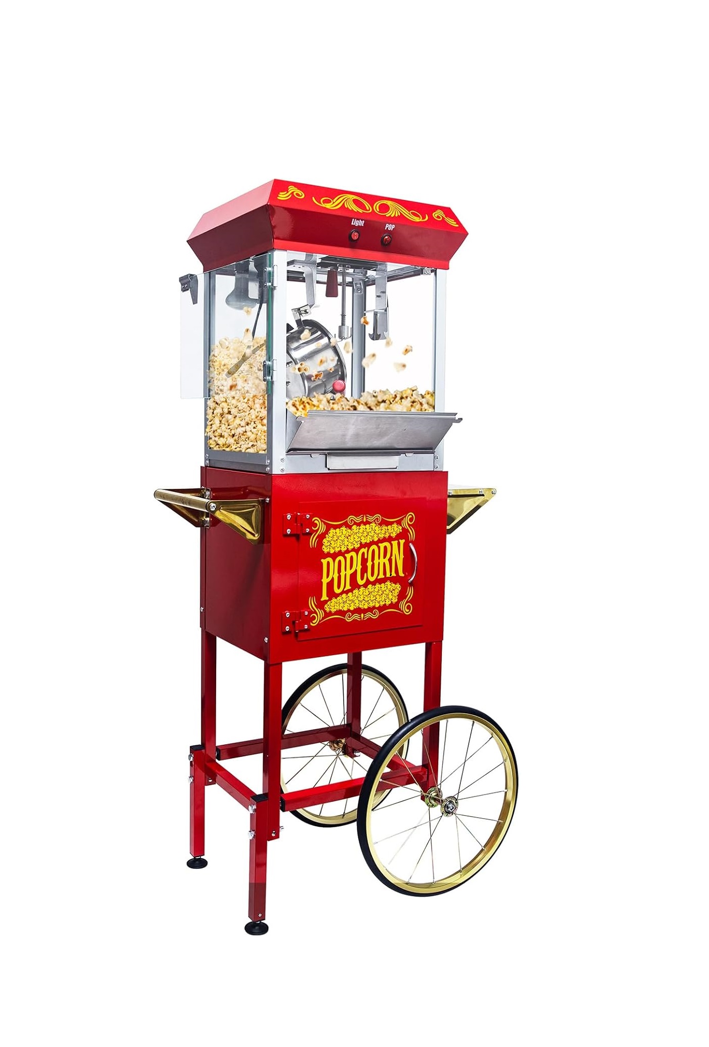 Crispetera Vintage Jaxenor de 8 Onzas – Diseño Clásico y Alta Movilidad para Eventos en Colombia