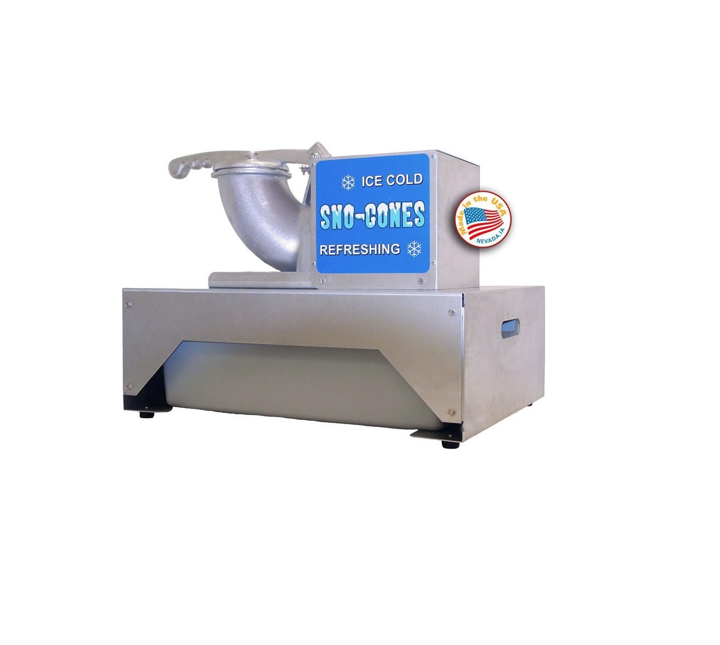 Paragon Port-A-Blast - Máquina para Conos de Hielo Comercial, 1/3 HP, 792 W, Produce Más de 500 lbs/hora