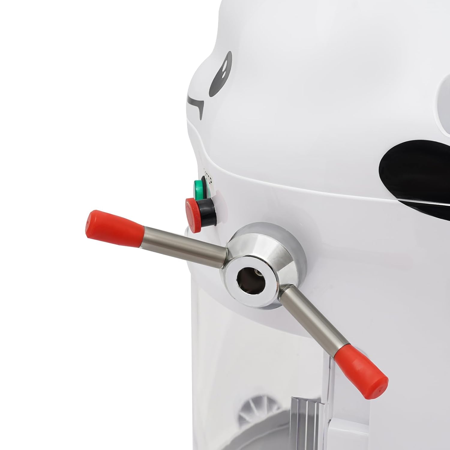Máquina raspadora de Hielo Comercial, Trituradora de Hielo 350 W, Grosor Ajustable, 198 lbs/h, Acero Inoxidable