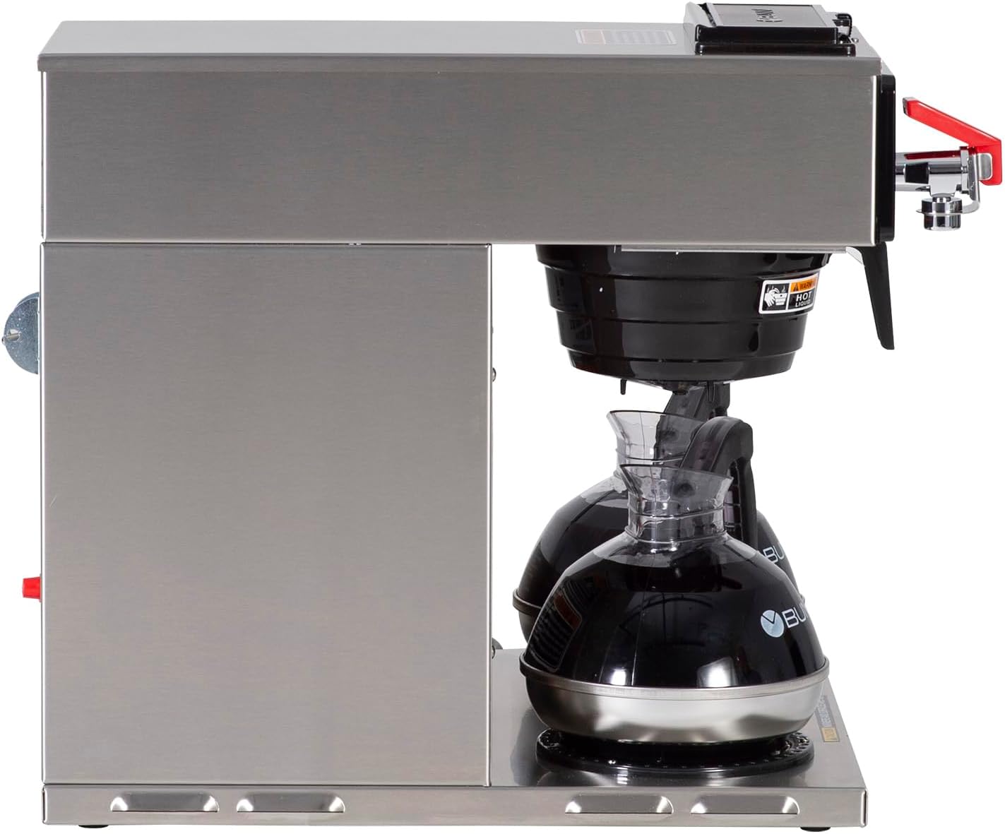 Cafetera Comercial Bunn CWTF15-3 con 3 Calentadores y Grifo de Agua, 120V 