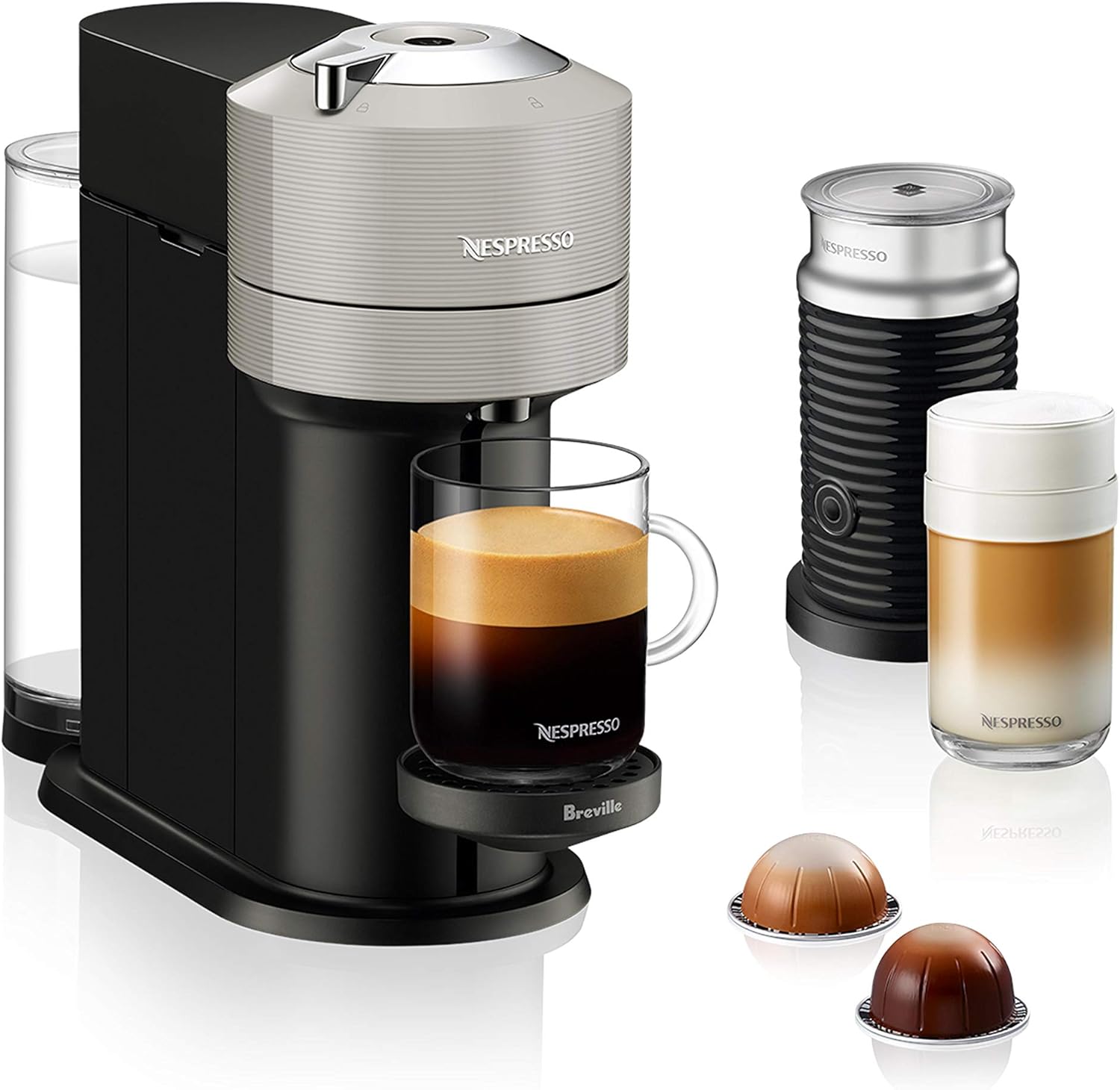 Nespresso Vertuo Next de Breville: Máquina de Café y Espresso con Espumador  