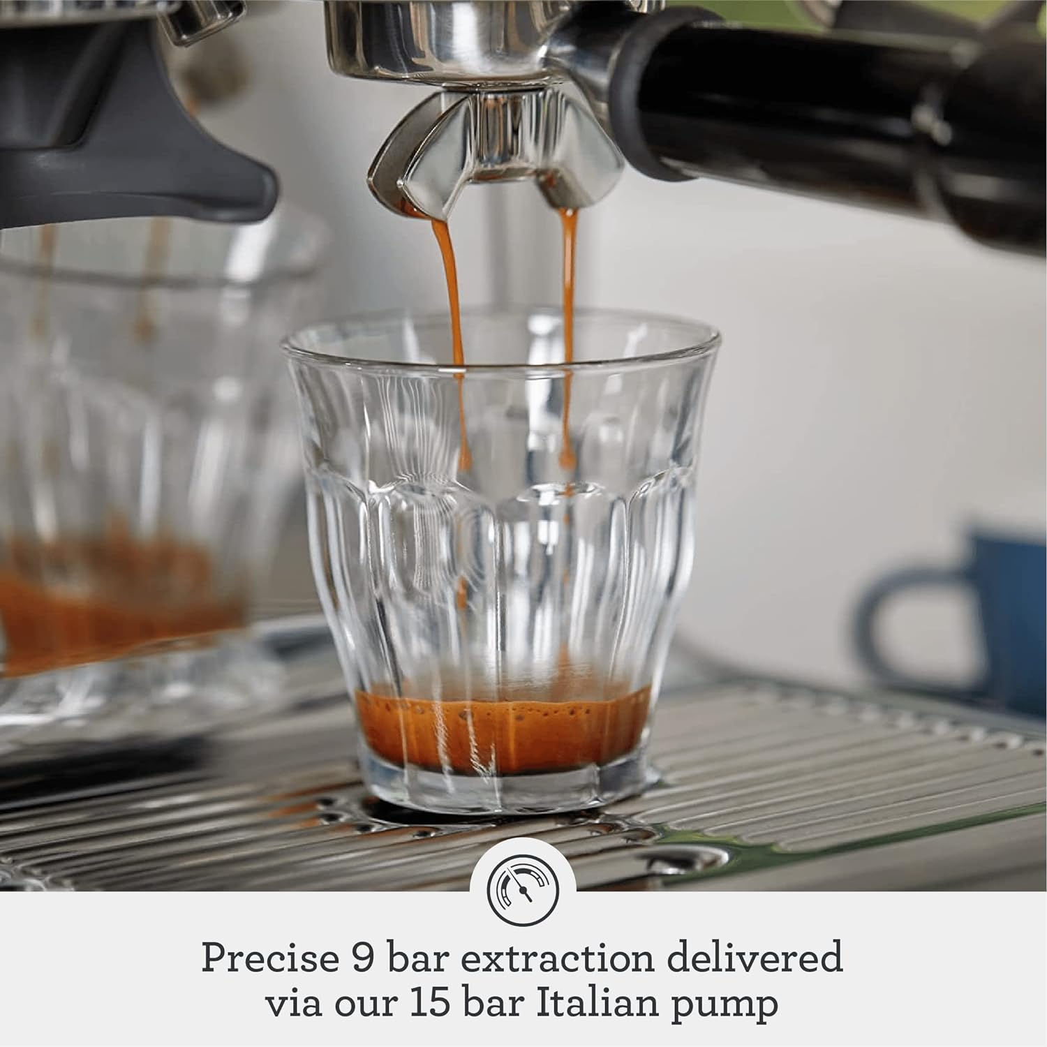 Breville Barista Express BES870XL: Máquina Espresso con Molinillo Integrado y Espumador  