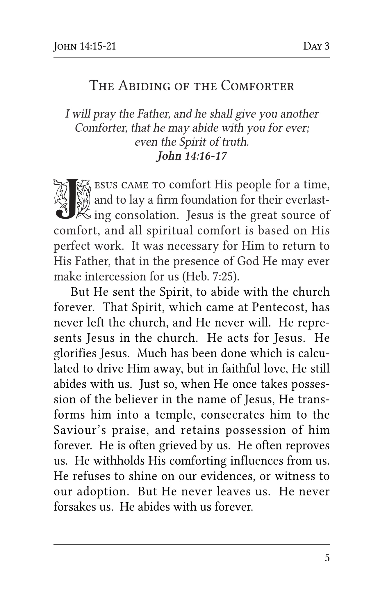 The Great Comforter