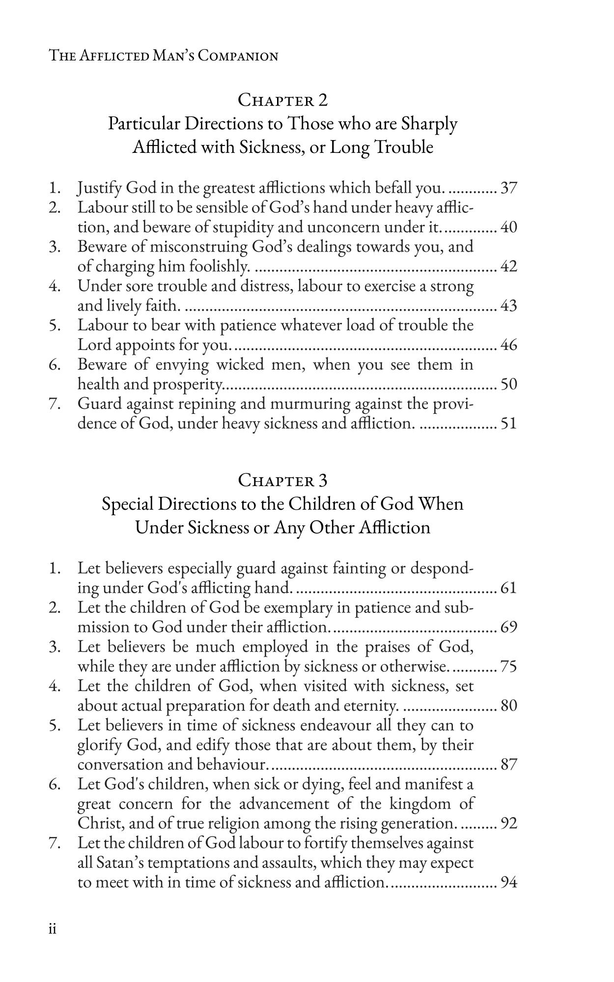 The Afflicted Man's Companion