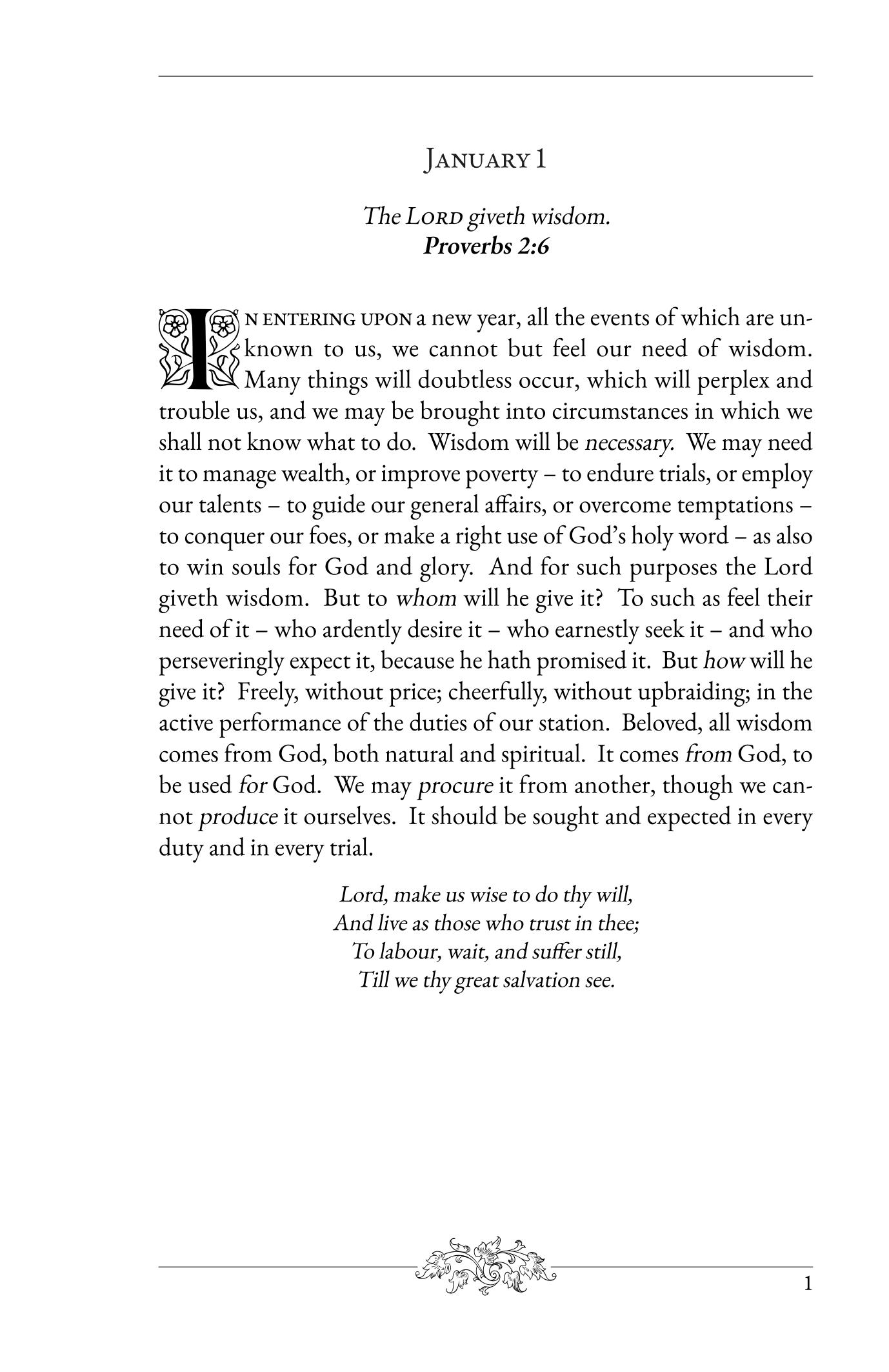 Daily Bible Readings