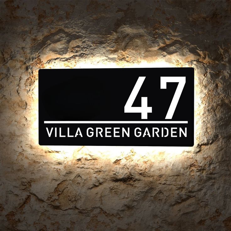 Placa de dirección luminosa