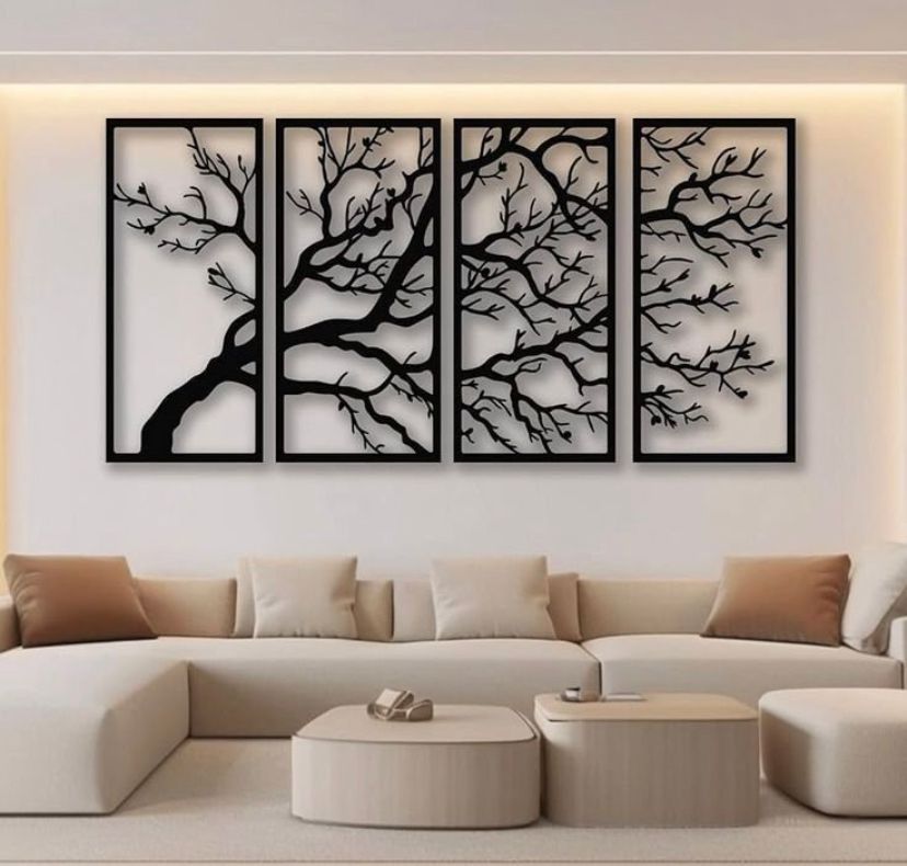 Cuadro decorativo de ramas