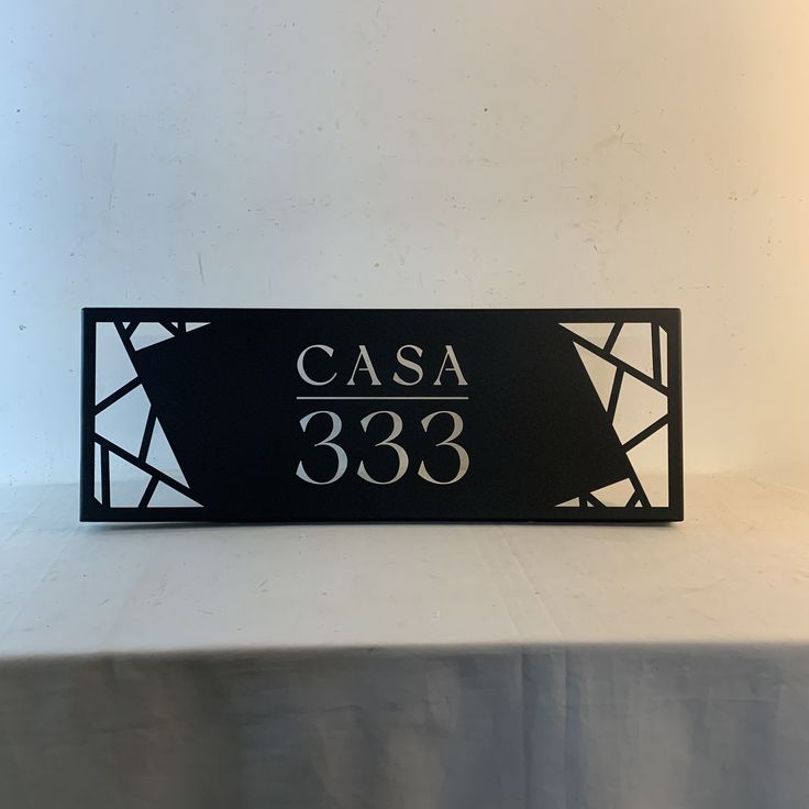Placa de casa 