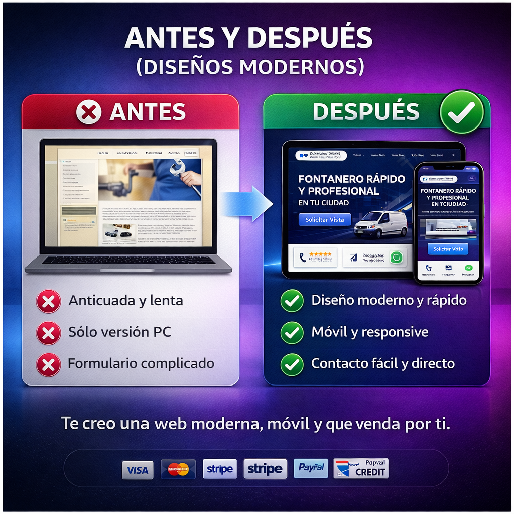 Creación de Página Web Profesional