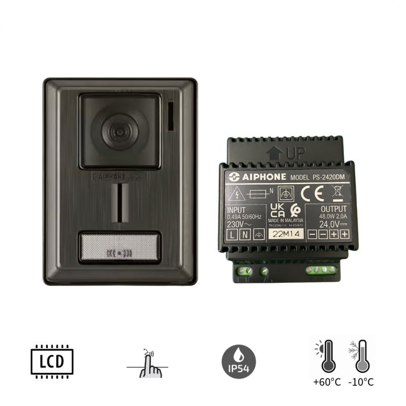 Interphone Vidéo Aiphone JSS1A