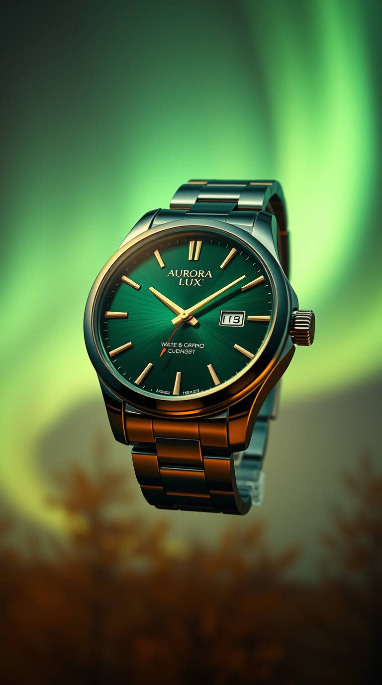 Jam Tangan Elegan Aurora Lux