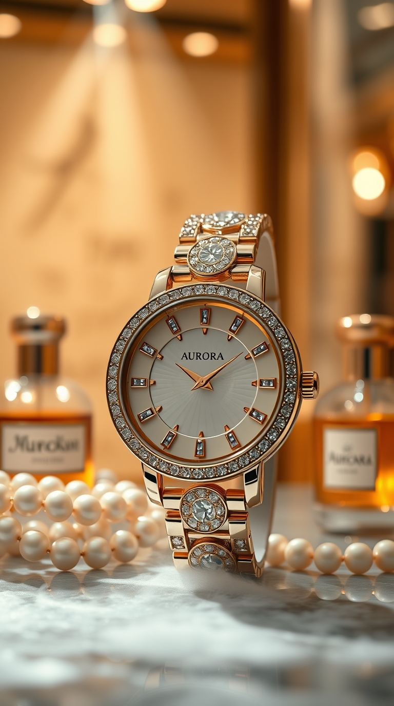 Jam Tangan Elegan Aurora Lux