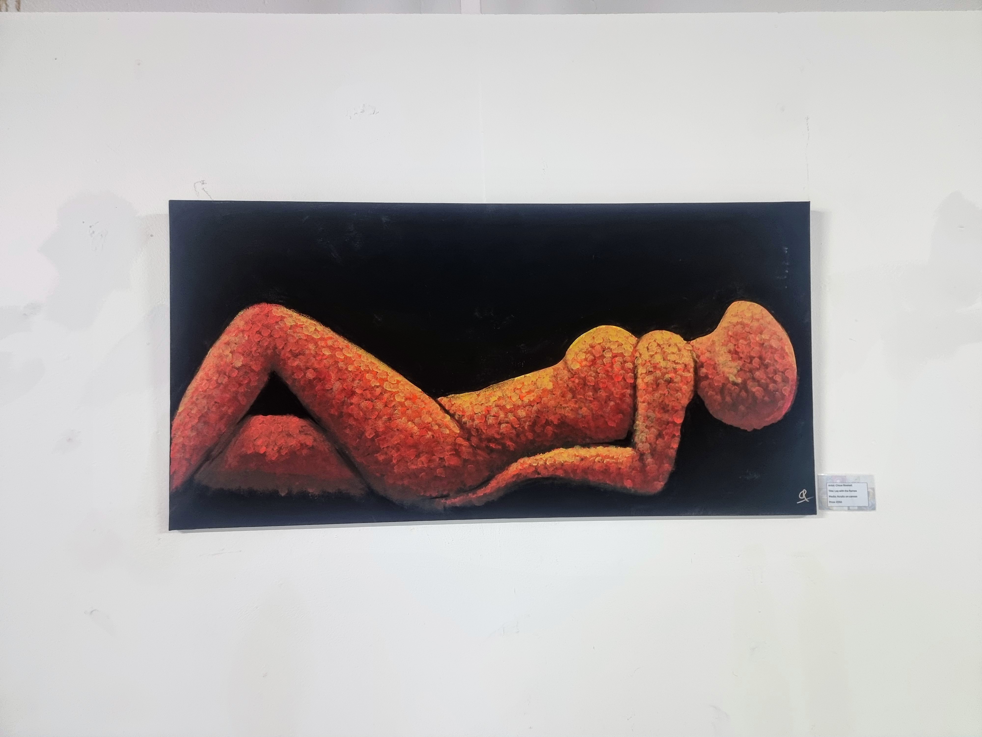 Large Original Art - Lay with the Flames