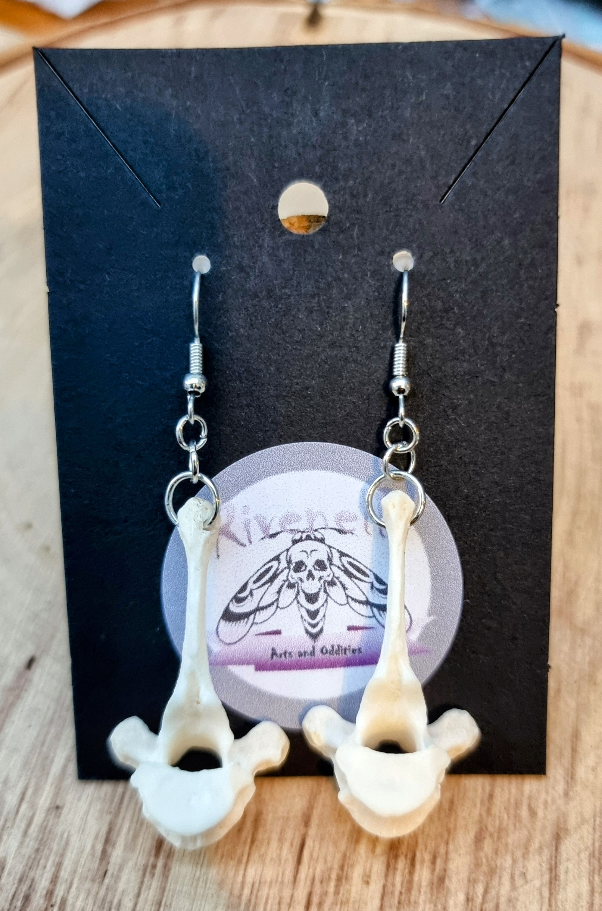 Fox Vertebrae Earrings