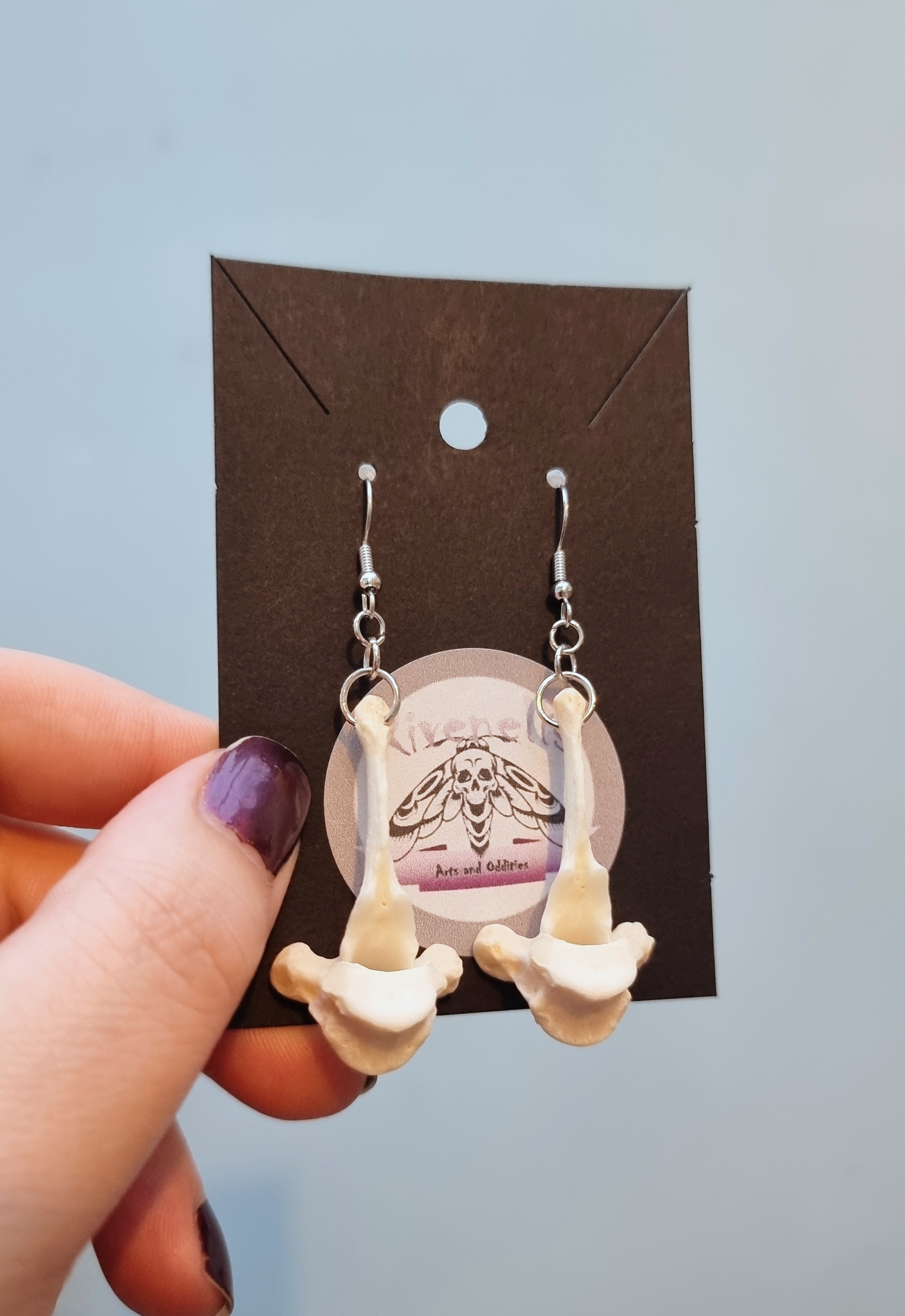 Fox Vertebrae Earrings