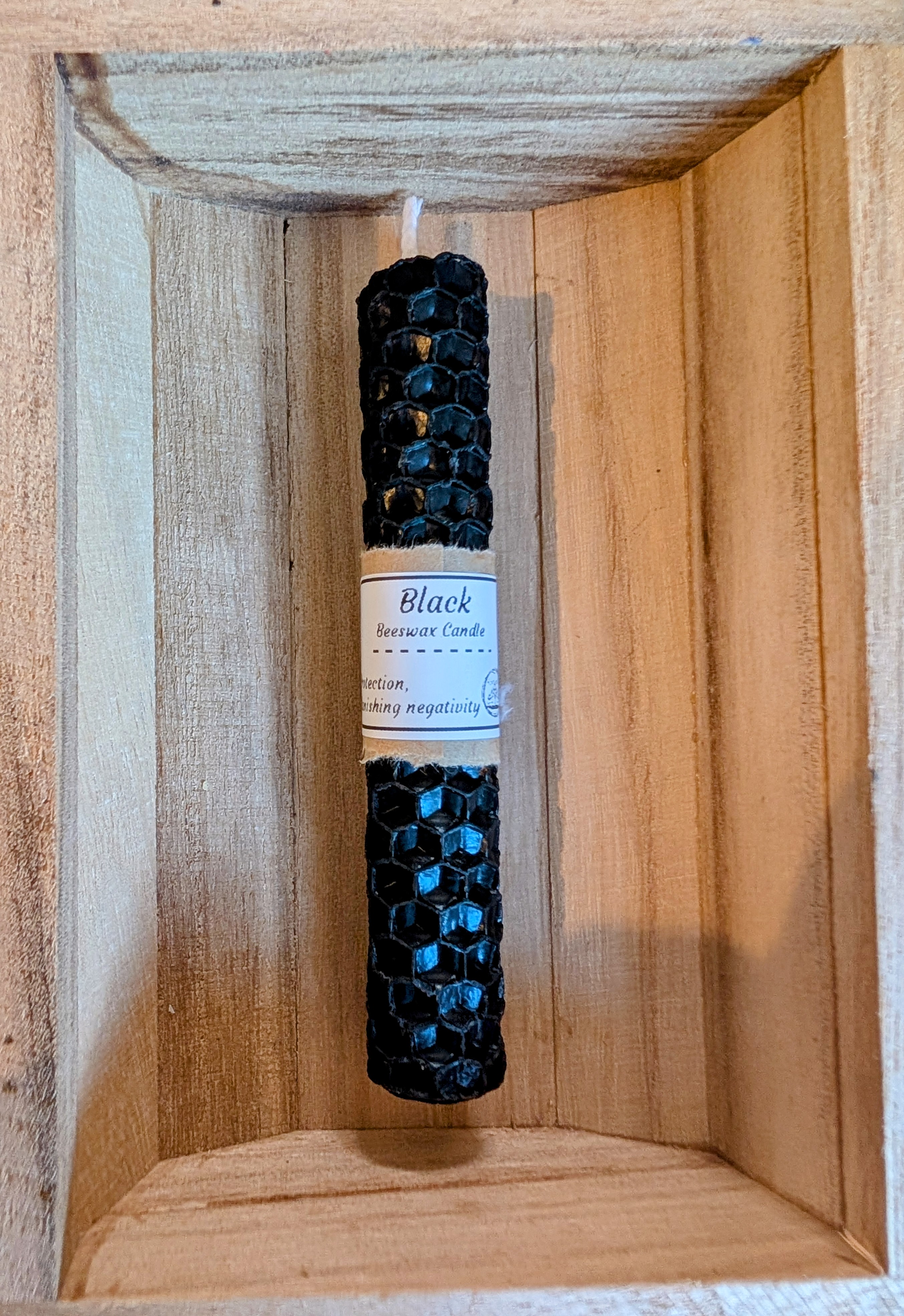 Coloured Beeswax Candle