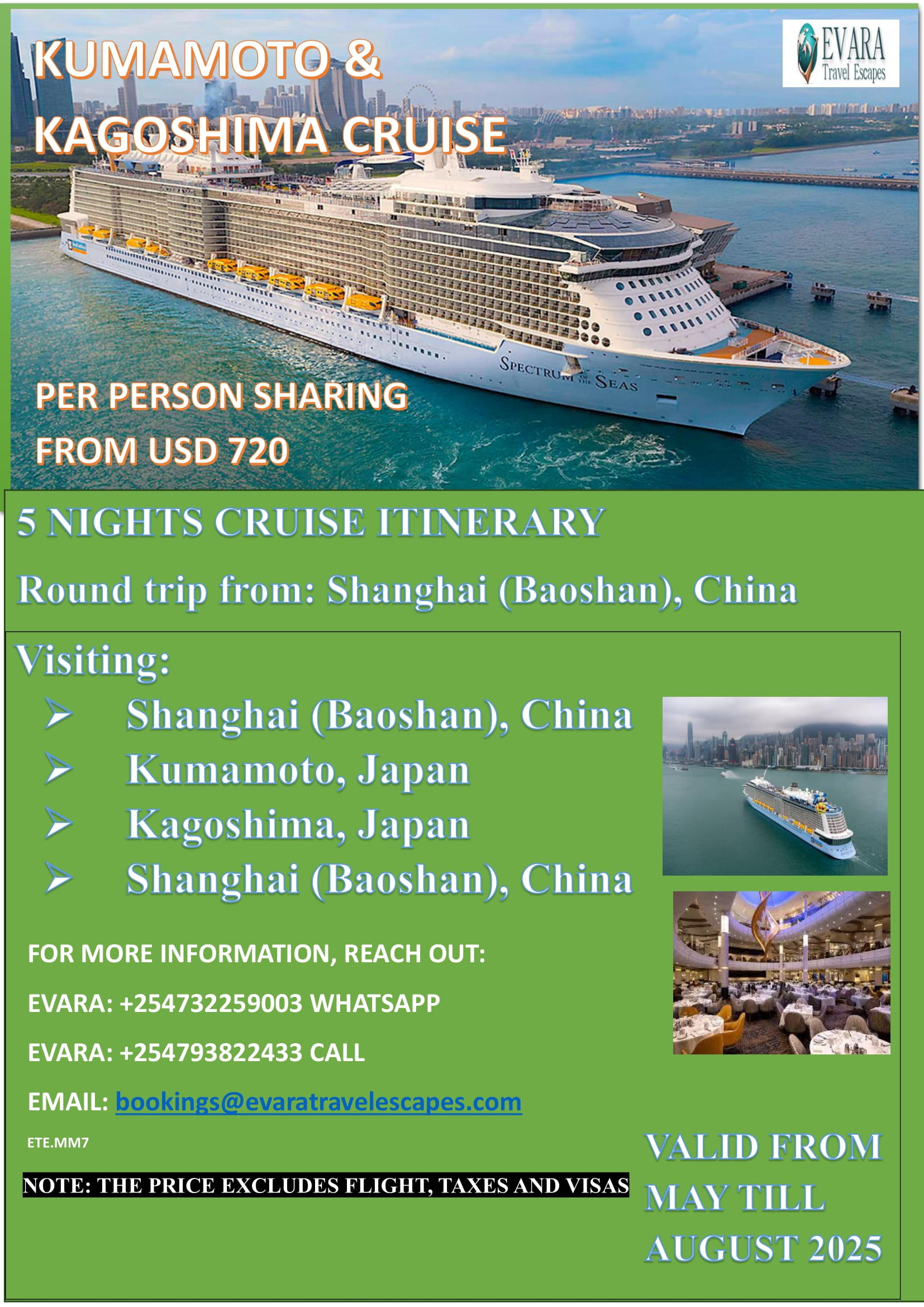 5-Night Japan and China Cruise Adventure