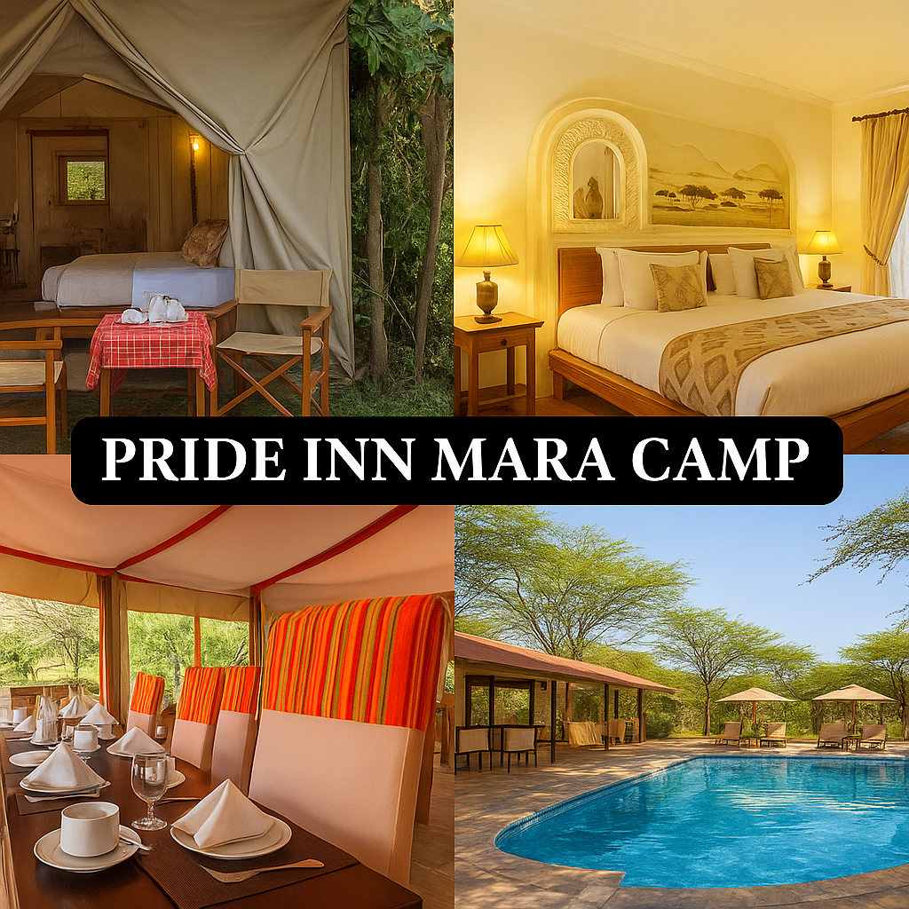 3 Days 2 Nights Masai Mara Safari at Pride Inn Mara Camp & Cottages