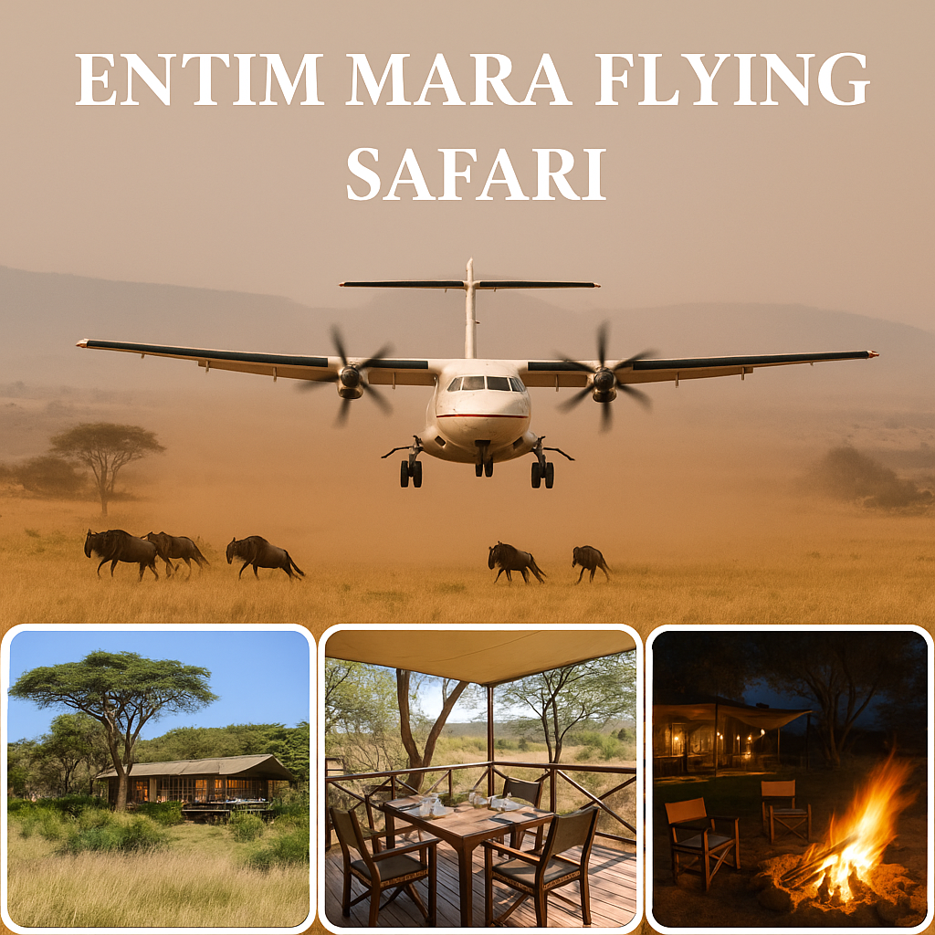 3-Day Maasai Mara Flight Package - Entim Mara Camp