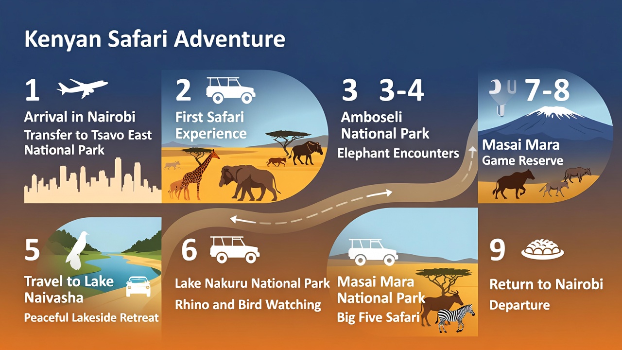 9-Day Classic Luxury Safari