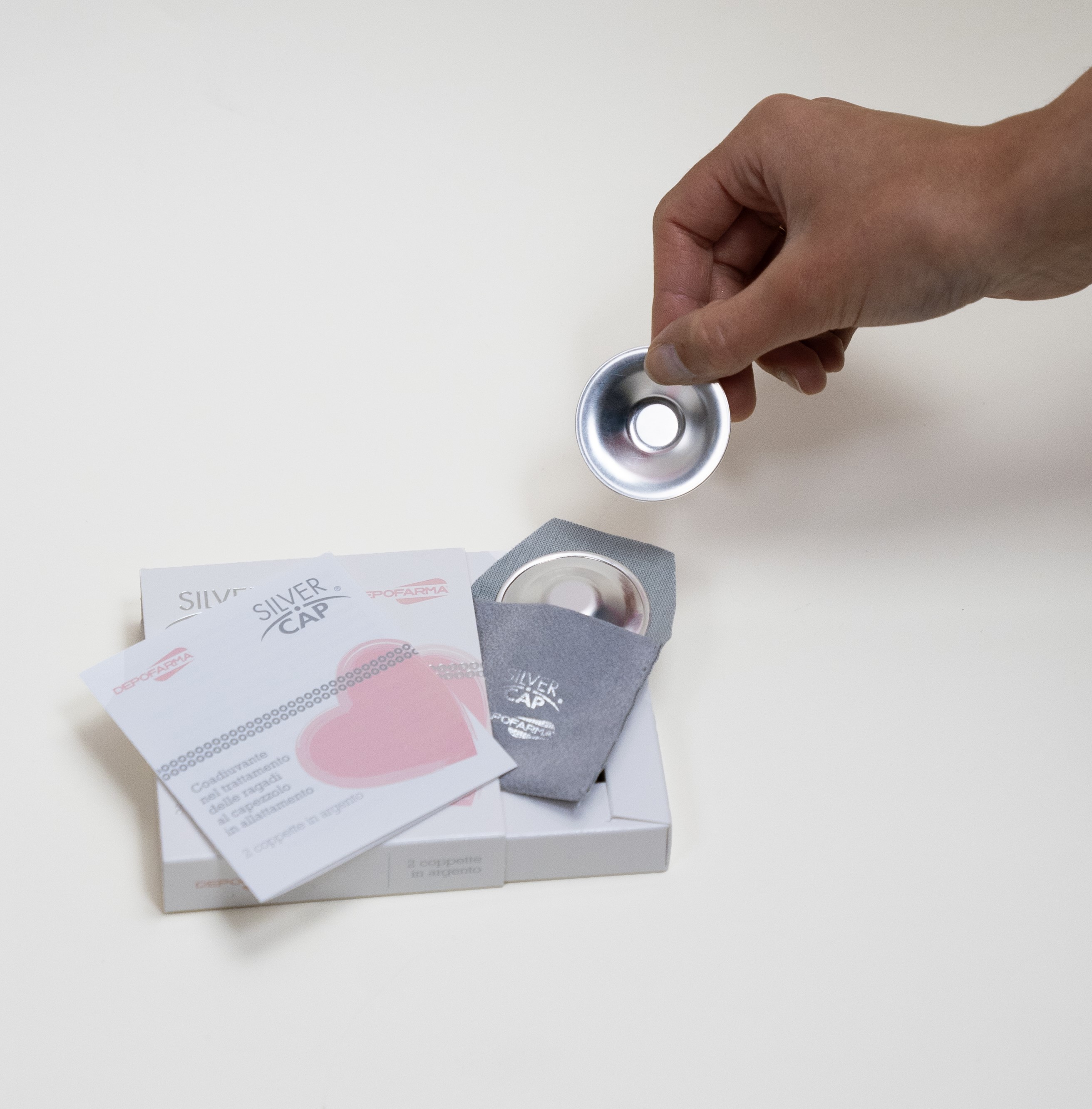 Silver Cap® zilveren tepelkapjes