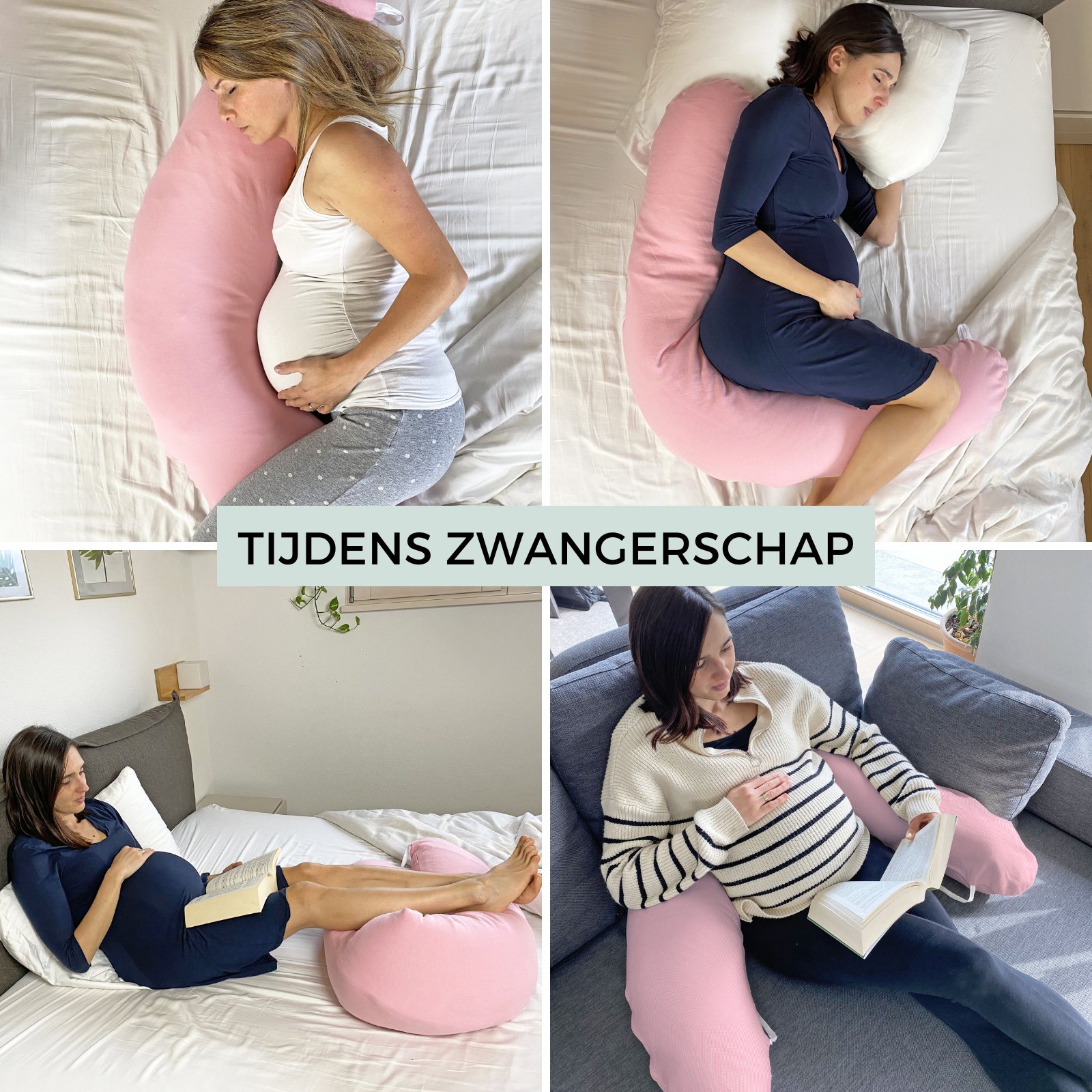 BabyMonkey® Voedingskussen Roze 