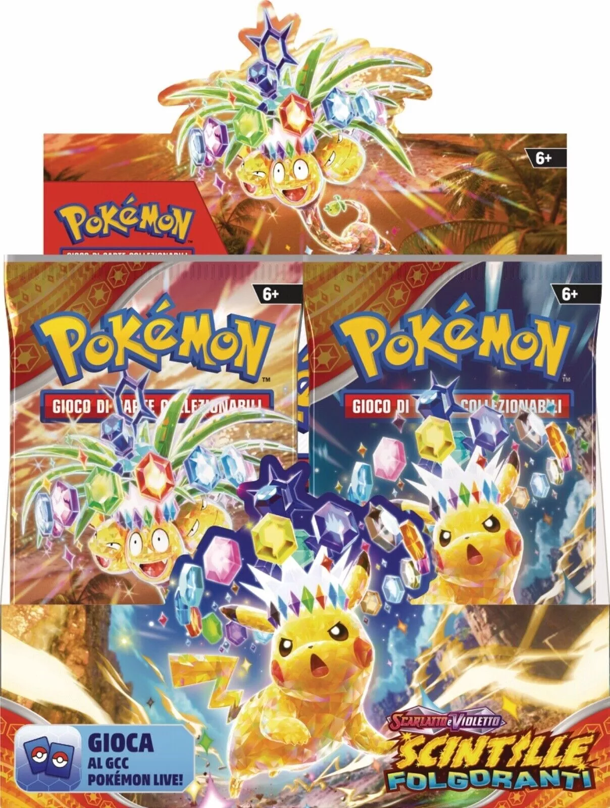 Box 36 bustine Scintille Folgoranti