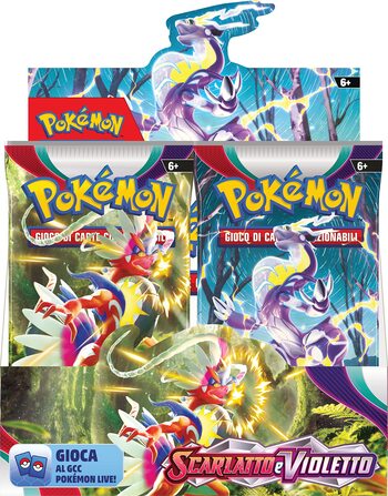 Pokemon Scarlatto e Violetto Display x36 buste