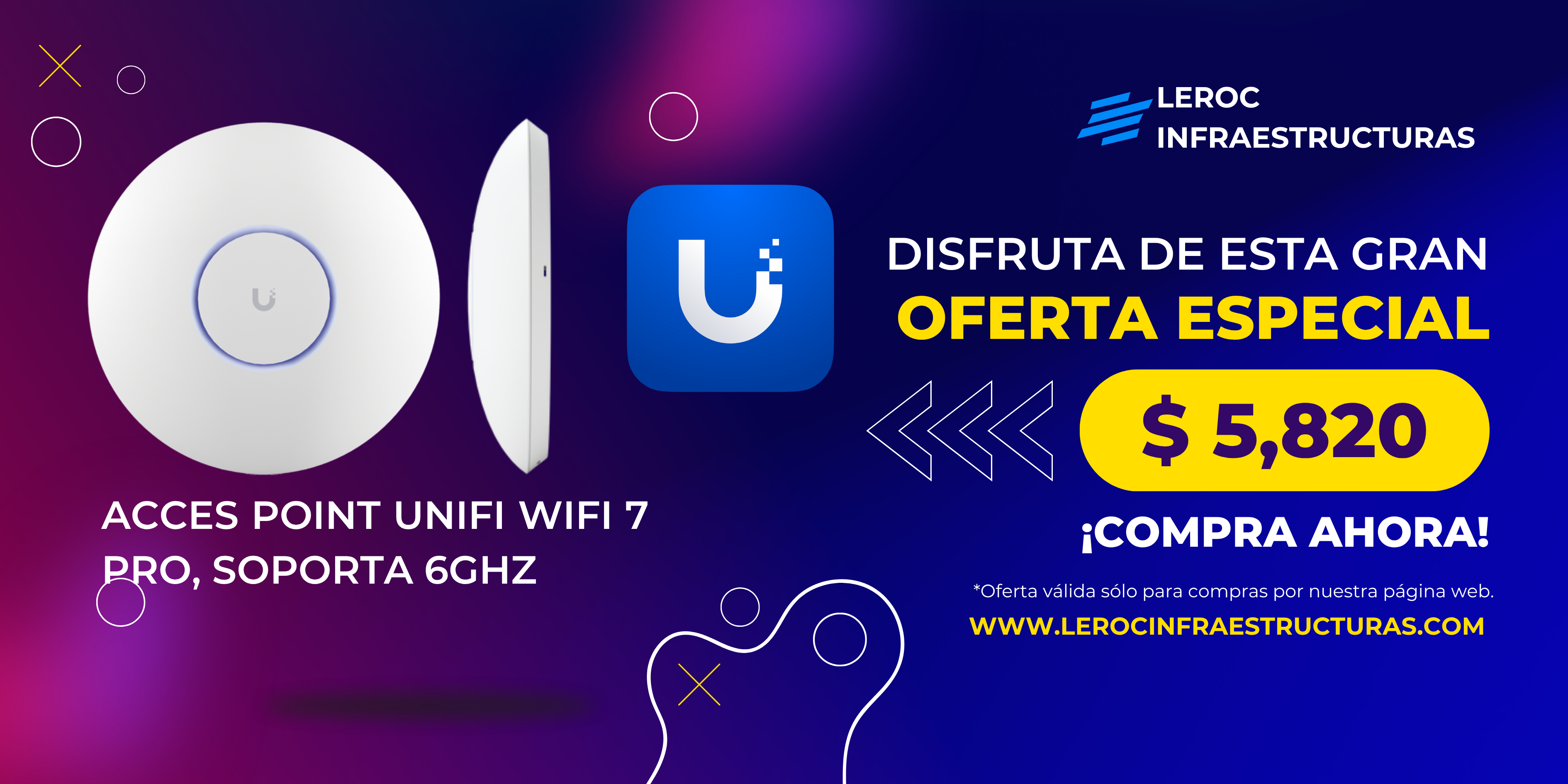 Access Point Unifi WiFi 7 Pro