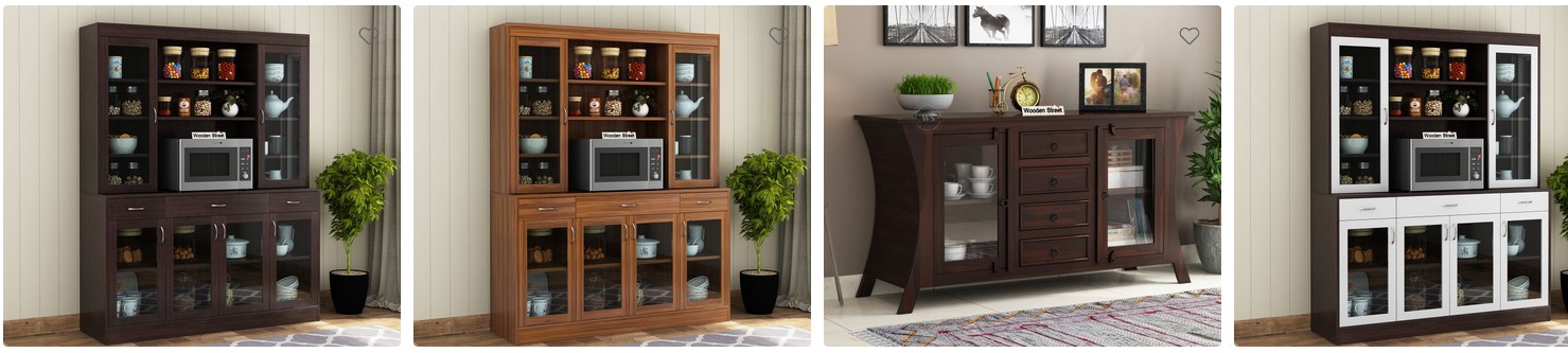 Wooden Crockery Units