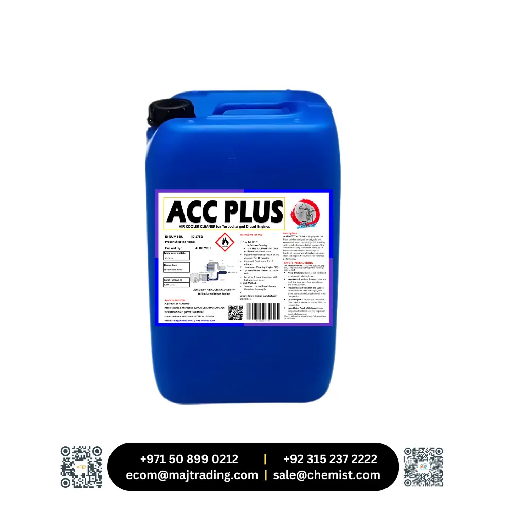 Alkemist: ACC PLUS Premium AIR COOLER CLEANER for Turbocharged Diesel Engines