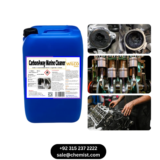 CARBON AWAY Marine Cleaner & Carbon Remover | Non-Corrosive, Economical & Effective | Available in UAE & Pakistan