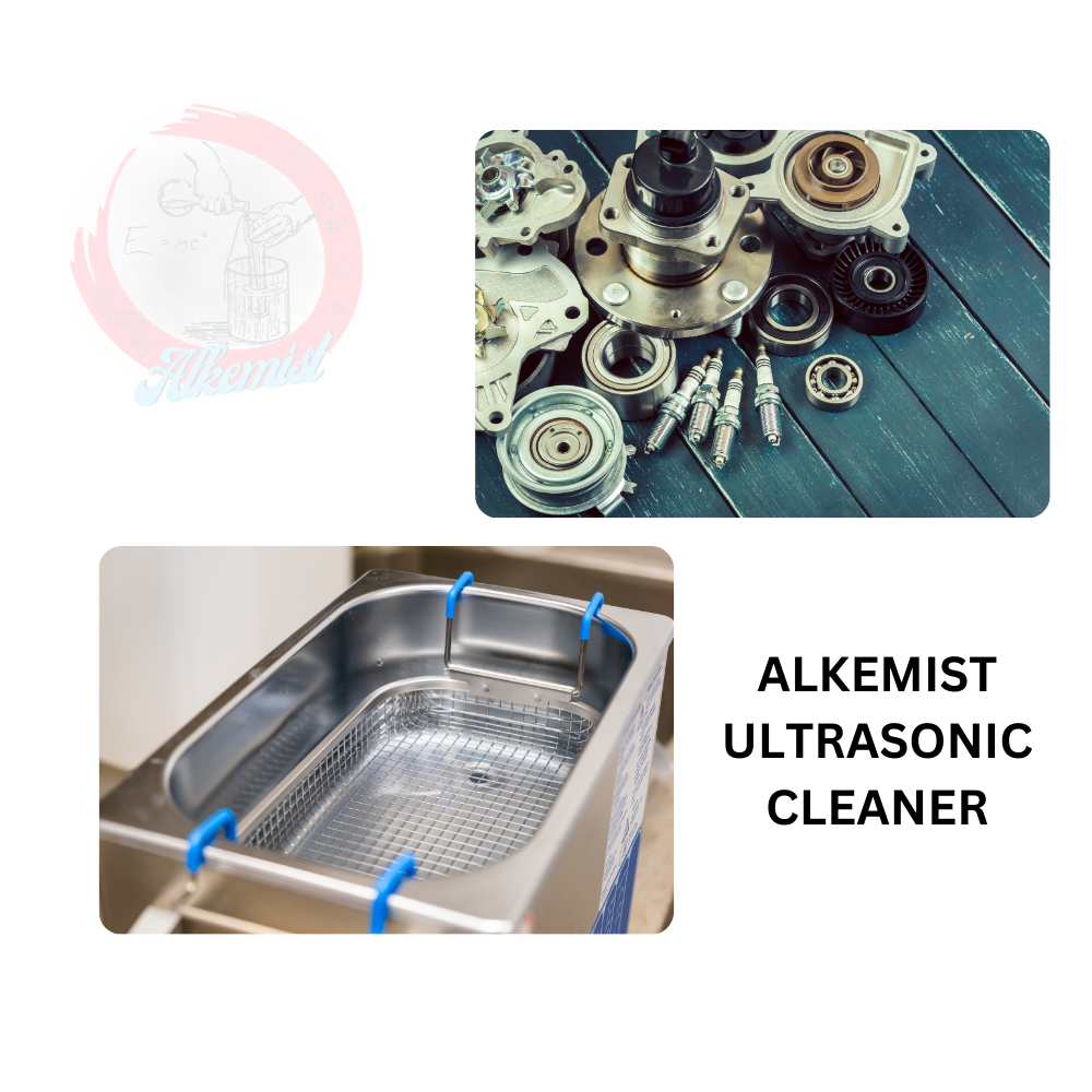  Alkemist Ultrasonic Cleaner – Professional Degreasing Solution for Automotive and Hospital Tools & Equipment Cleaning