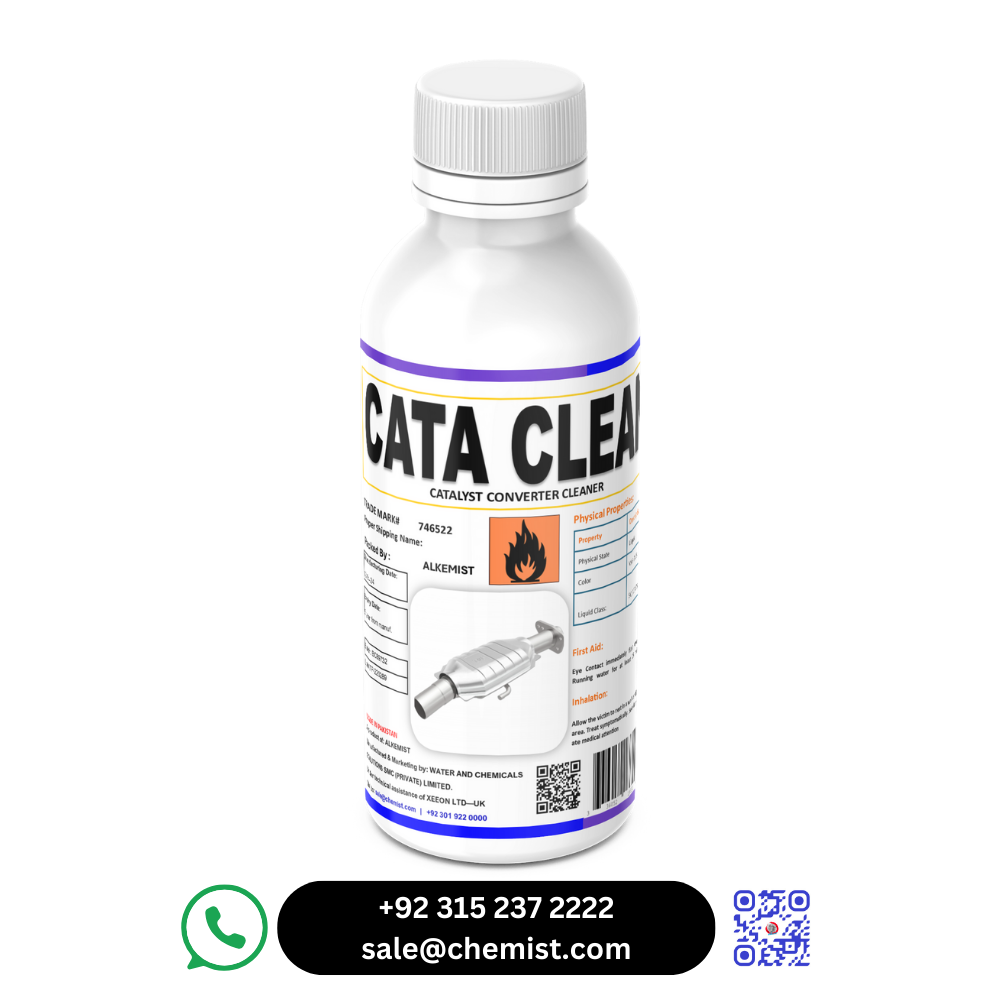 CataClean Catalytic Converter Cleaner – Strong Carbon Remover by Water & Chemicals Solution | Alkemist