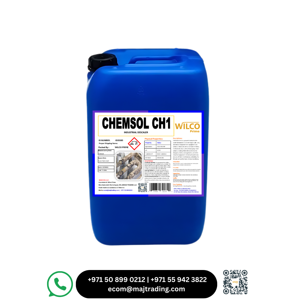 CHEMSOL CH1 Descaler Liquid | Effective Scale Remover for Boilers, Geysers, Piping & Heating Systems – Alkemist
