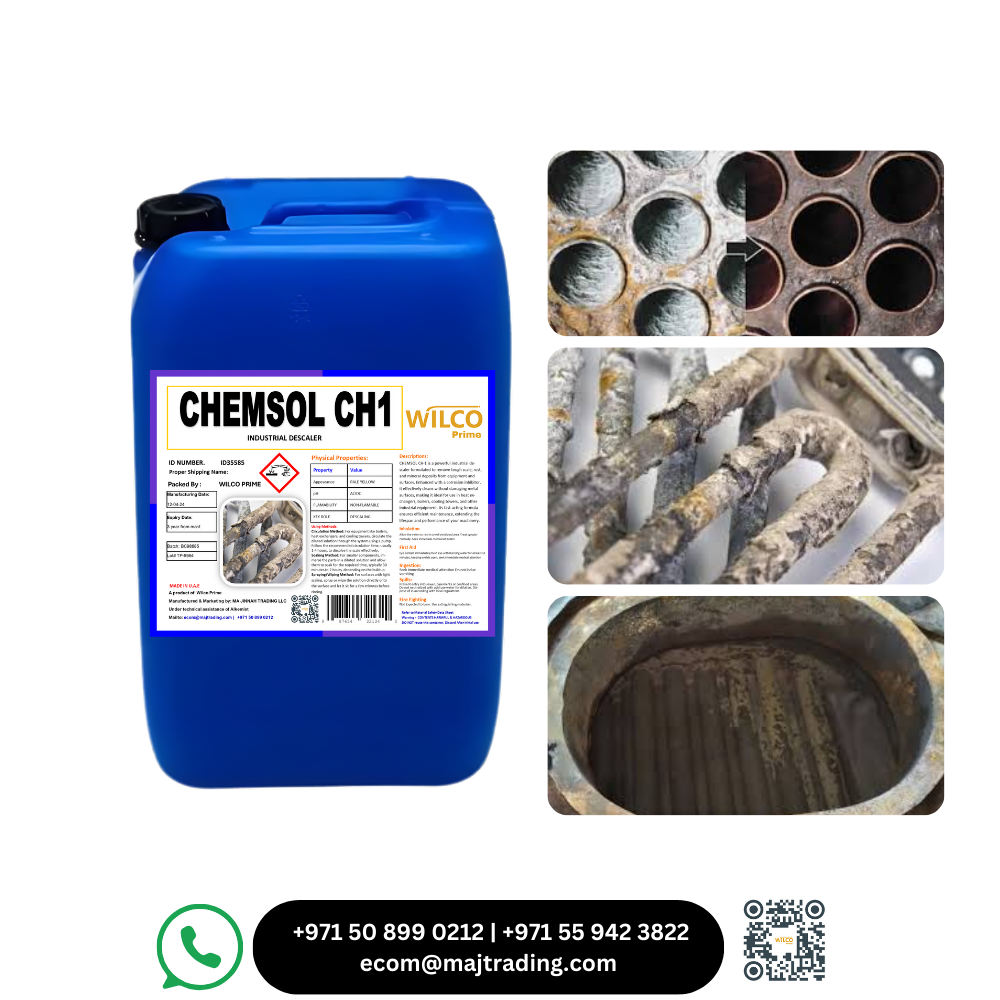CHEMSOL CH1 Descaler Liquid | Effective Scale Remover for Boilers, Geysers, Piping & Heating Systems – Alkemist 