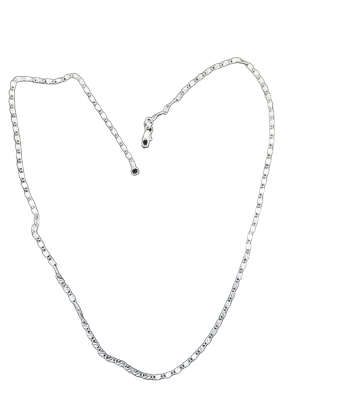 Ketting Sterling 925 Verzilverd 60cm