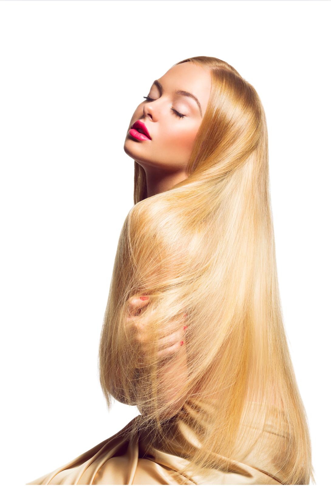 Raw remy silky straight echt haar bundle kleur blonde 613