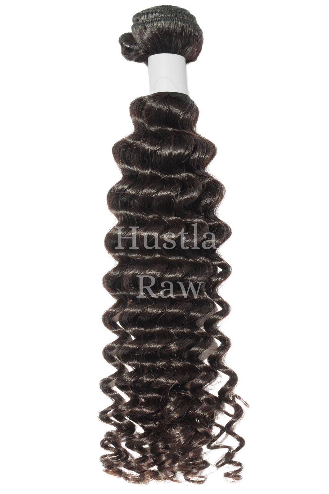 Raw remy curly echt haar bundle