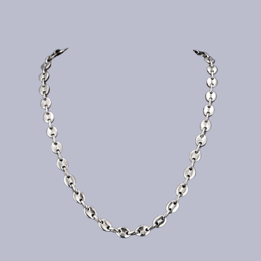 Stalen Koffieboon Ketting