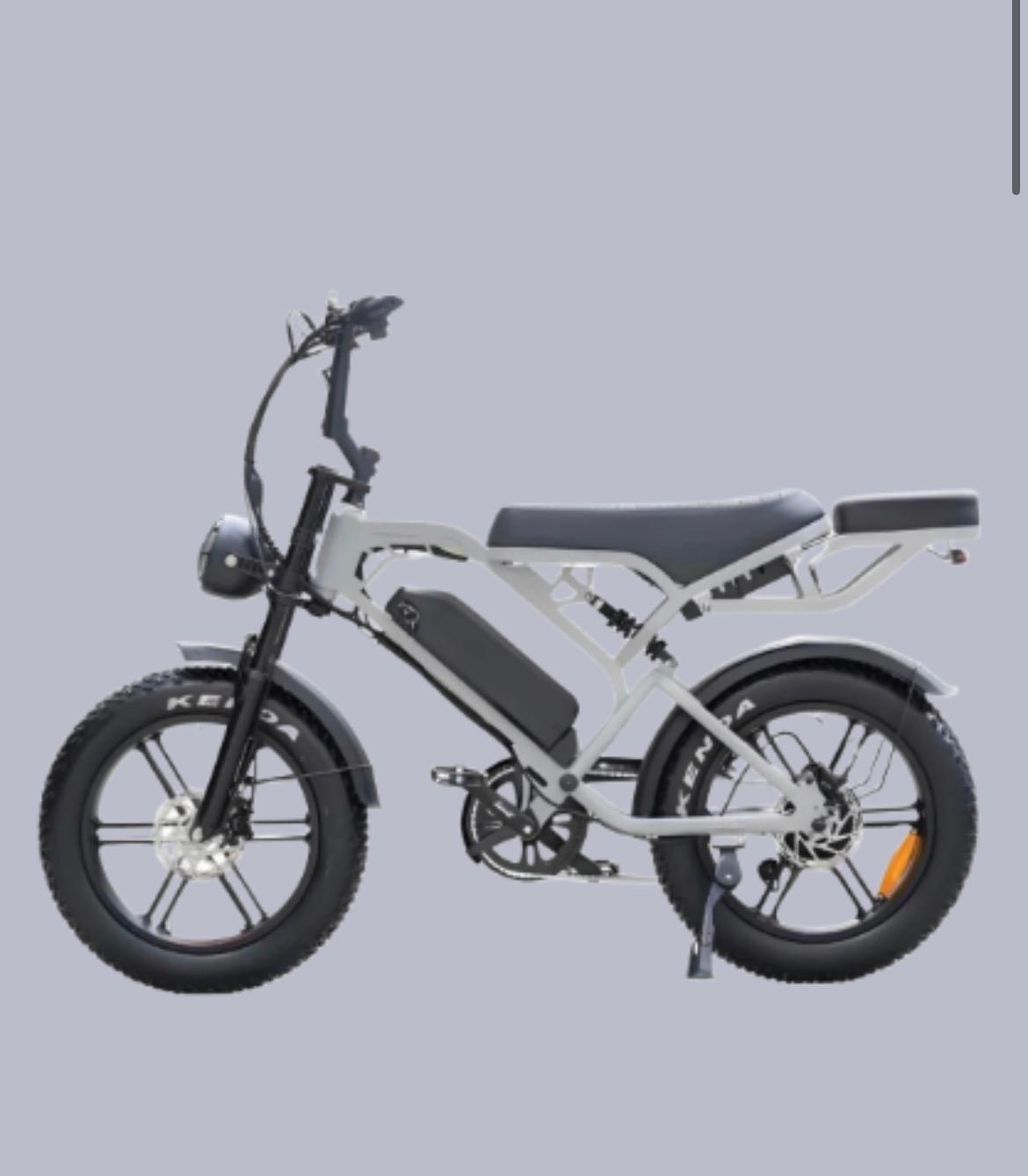 Fatbike V20 pro hydraulische remmen kleur nardo grey